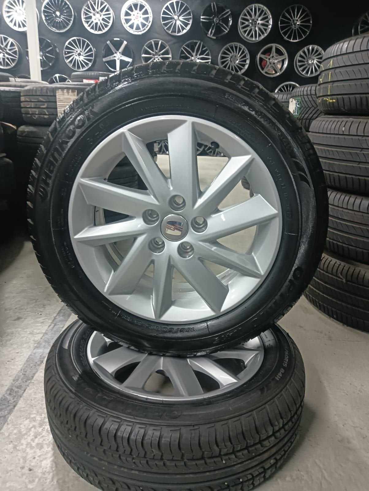 Seat Ibiza lichtmetaal velgen 15"inch 5x100 6048, Auto-onderdelen, Gebruikt, 15 inch, -, -