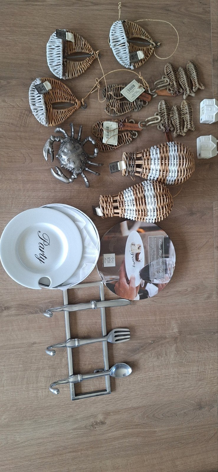 Diverse decoratie en servies van Riviera Maison, Huis en Inrichting, Ophalen, Zo goed als nieuw