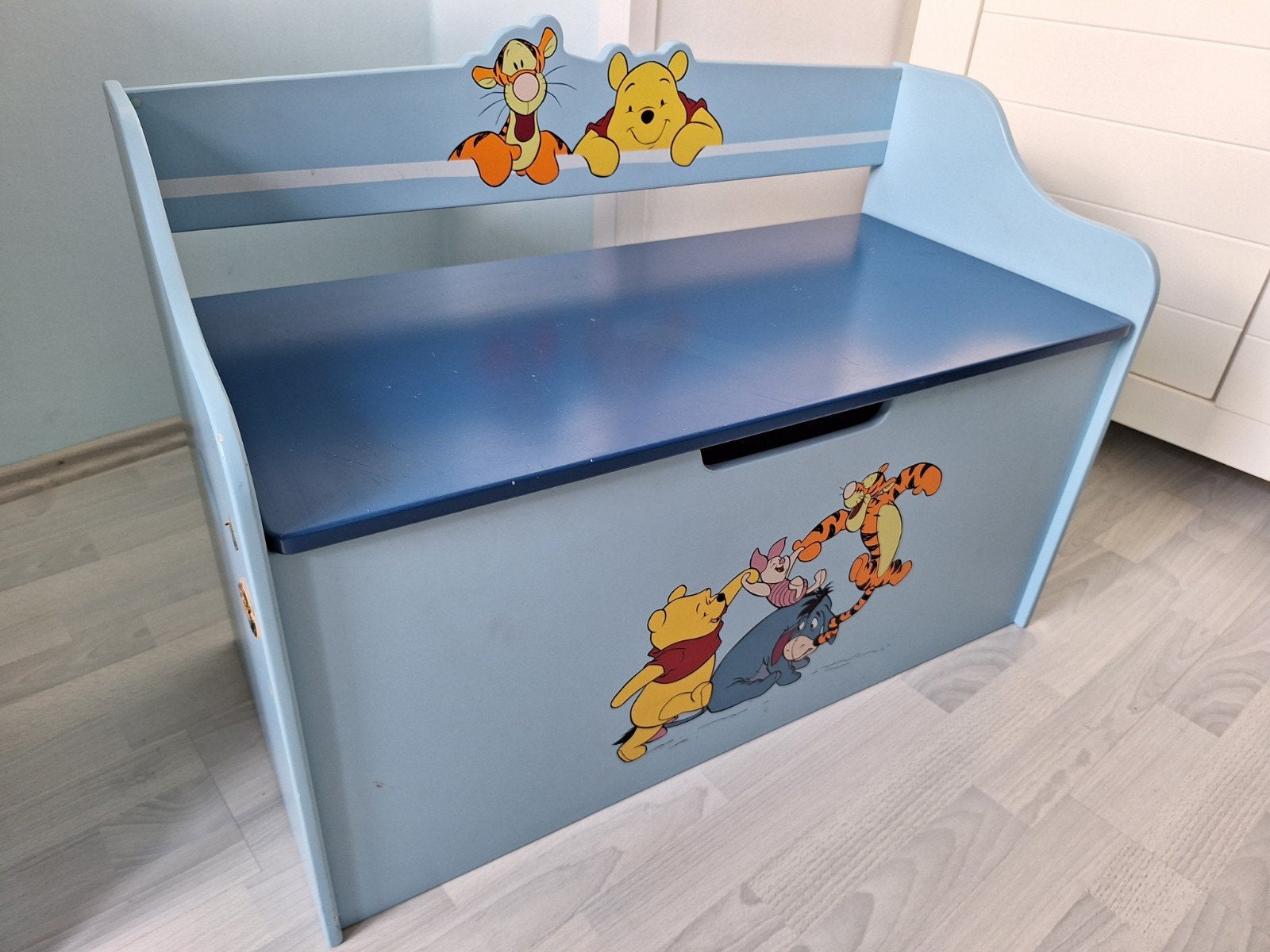Speelgoedbankje/Opbergkist Winnie de Poeh, Ophalen, Overige typen