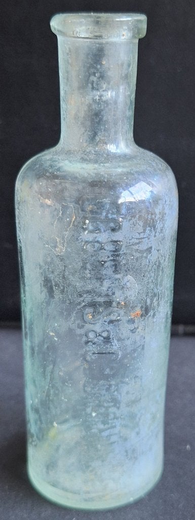 Oud flesje - Egbert's en Co Groningen - S 495, Ophalen of Verzenden
