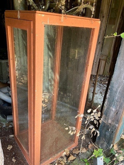 vitrinekast, Ophalen, Gebruikt, 100 tot 150 cm, 50 tot 100 cm
