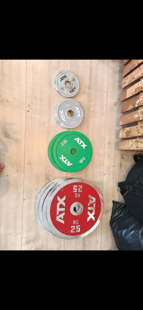 Atx chrome powerlifting plates, Ophalen, Nieuw