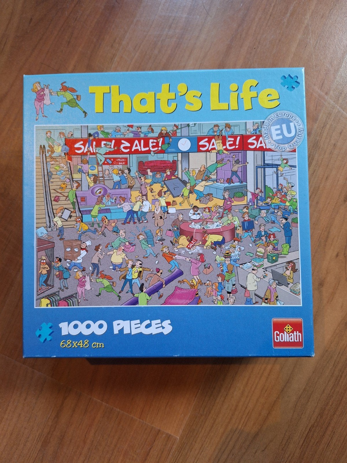 That's Life Legpuzzel 1000 stukjes - Goliath, Ophalen of Verzenden, 500 t/m 1500 stukjes, Gebruikt, Legpuzzel