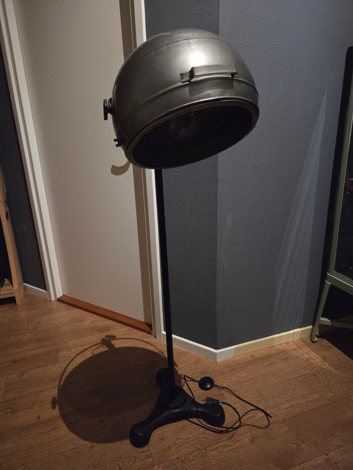 Vintage Singer Vloerlamp - Industriële Stijl, Antiek en Kunst, Ophalen