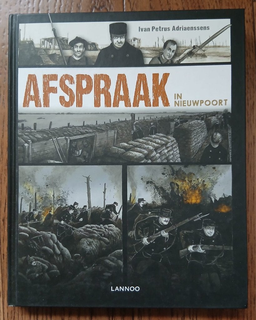 strip WO1 Afspraak in Nieuwpoort. I P Adraenssens, Ophalen of Verzenden, Voor 1940, Zo goed als nieuw