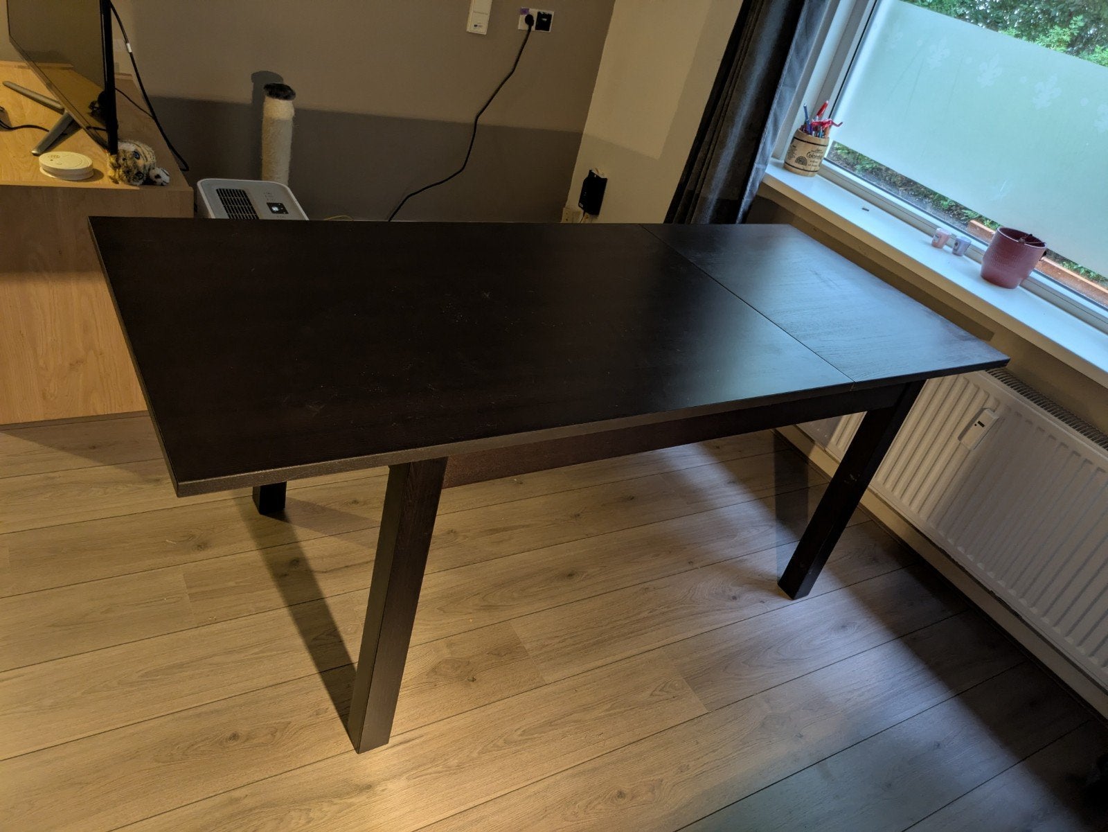 Gratis Ikea uitschuifbare tafel, Ophalen of Verzenden, Gebruikt