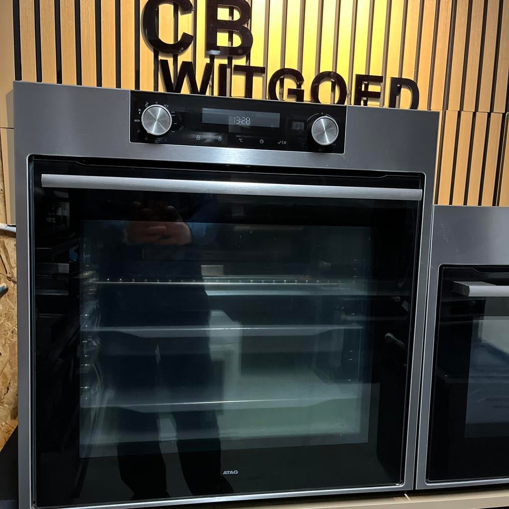 Atag set combi oven magnetron en solo oven, Witgoed en Apparatuur, Ovens, Ophalen, 60 cm of meer, Refurbished, Oven met grill