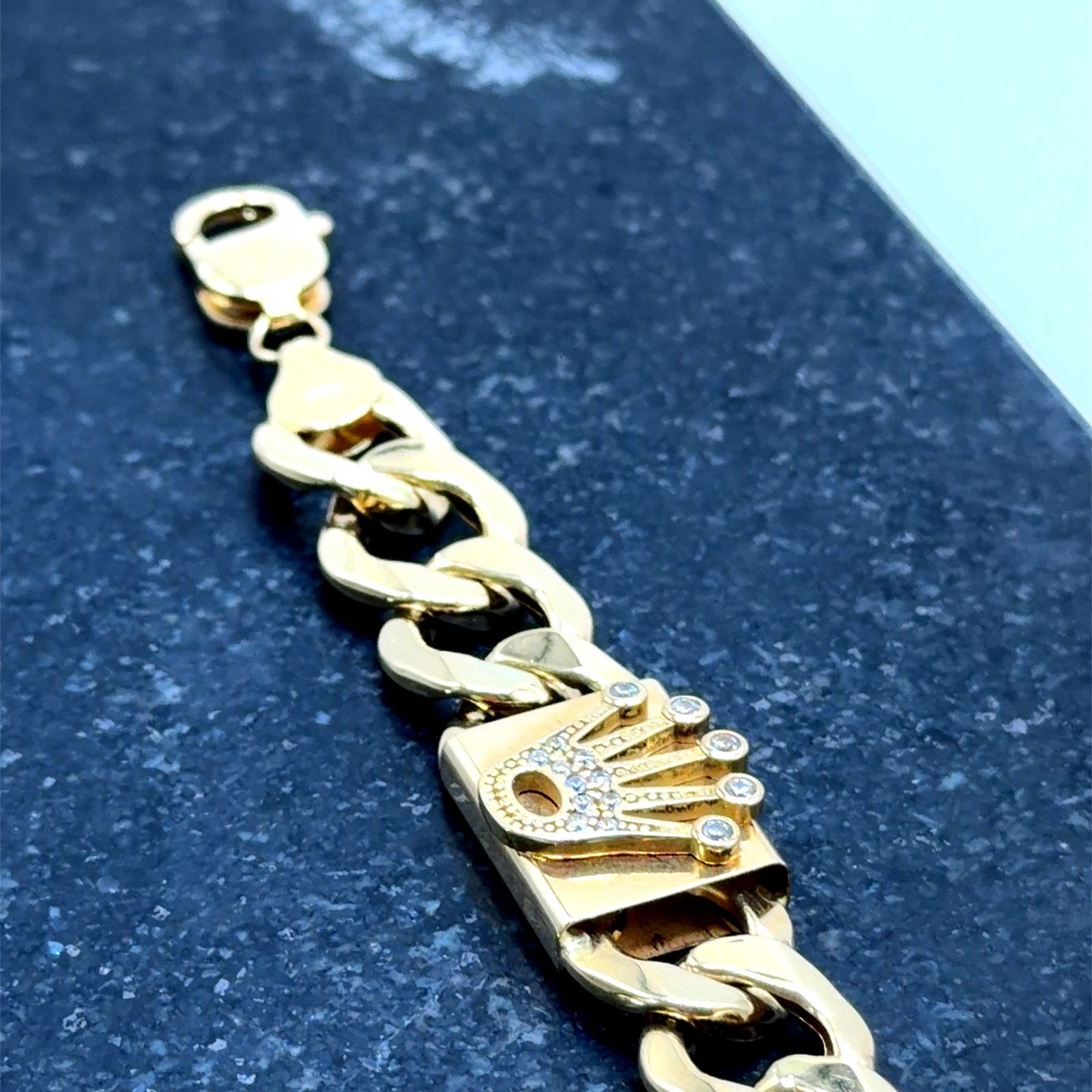 gouden Rolex armband 18kt, Www.bredajuwelier.nl, Nieuw, Ophalen of Verzenden, Www.bredajuwelier.nl