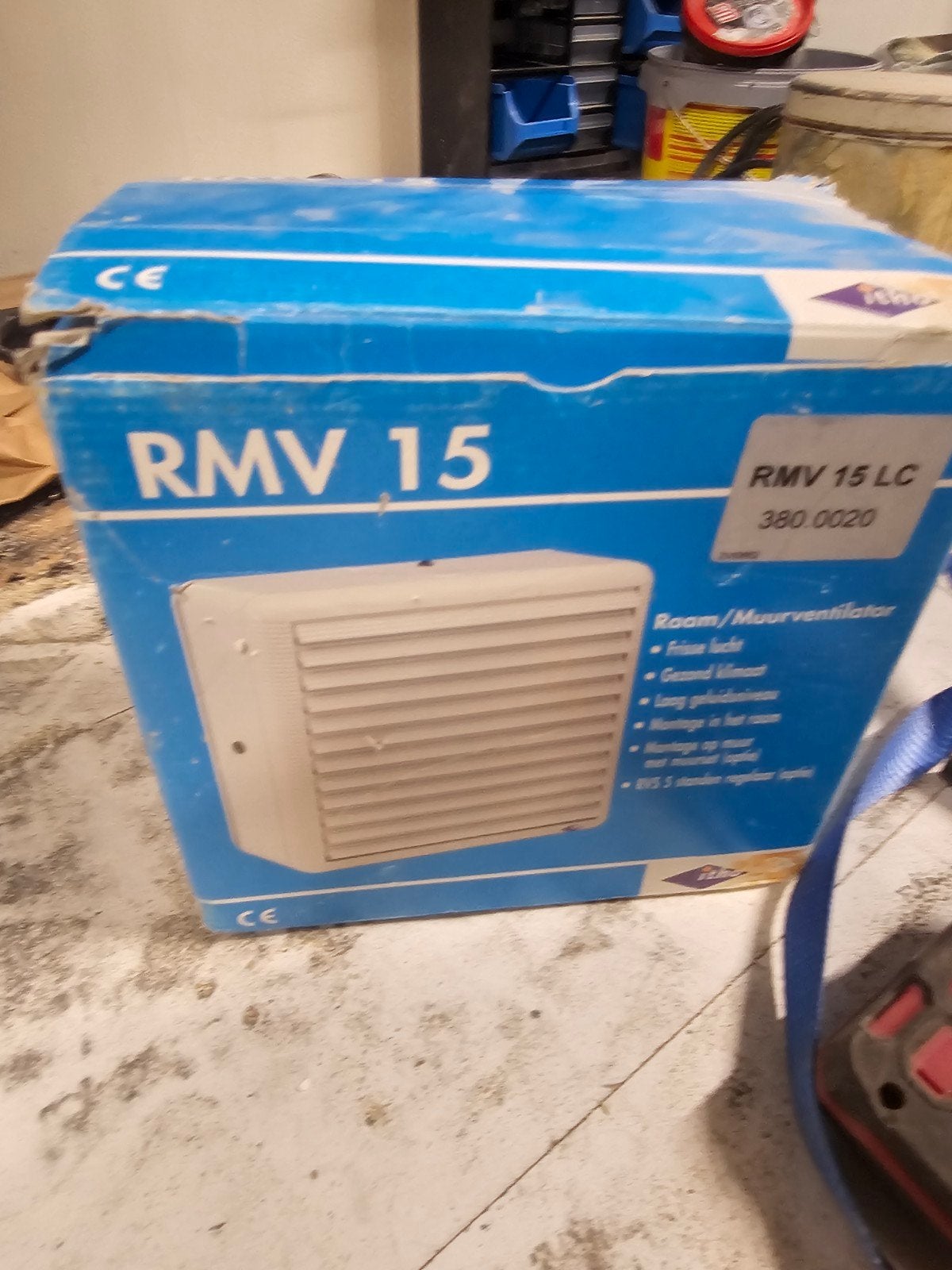 Itho RMV 15 LC Kamer/Muurventilator - Nieuw in doos, Ophalen of Verzenden