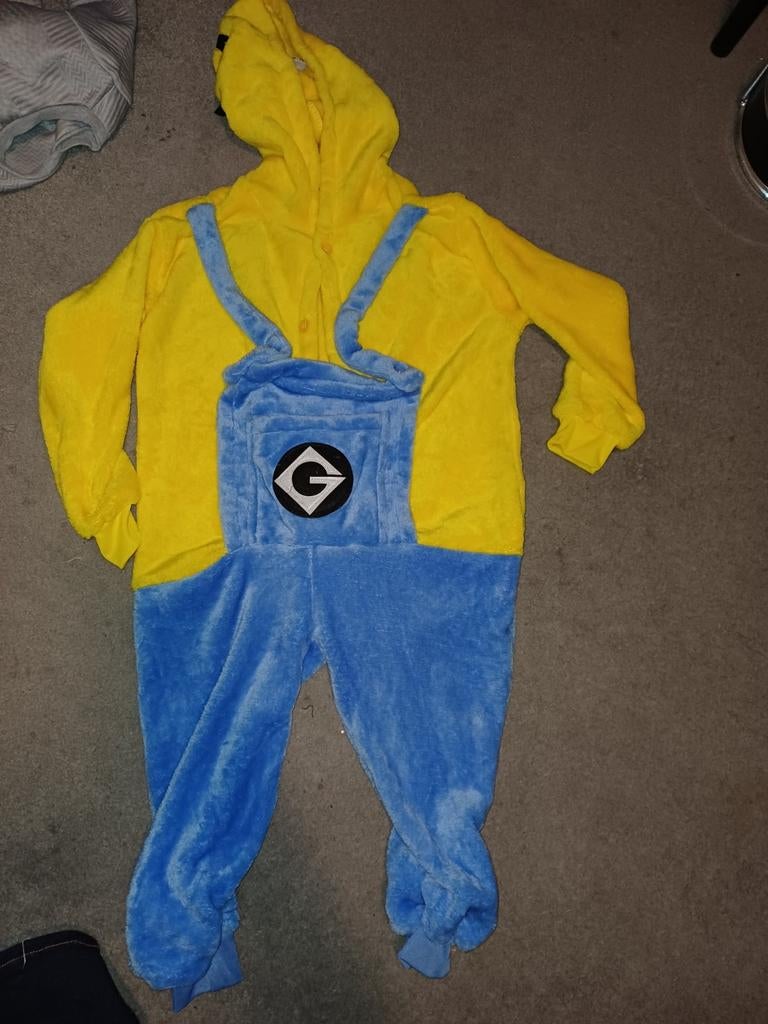 Minion pak, Kinderen en Baby's, Carnavalskleding en Verkleedspullen, Ophalen of Verzenden, Nieuw, 110 t/m 116, Jongen of Meisje
