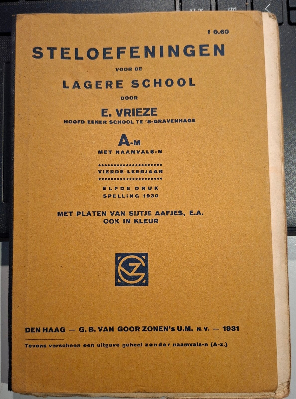 Steloefeningen voor de Lagere School - E. Vrieze (1931), Gelezen, Ophalen of Verzenden, E. Vrieze, Nederlands