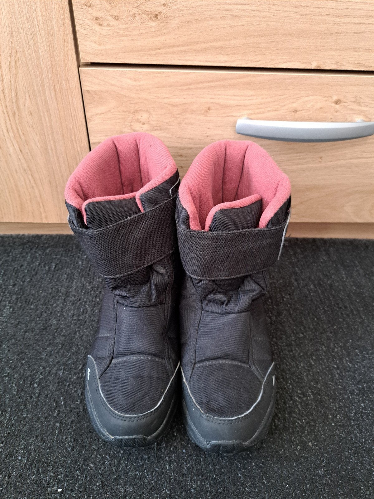 super mooie decathlon snowboots maat 38, Zwart, Snowboots, Ophalen of Verzenden, Gedragen