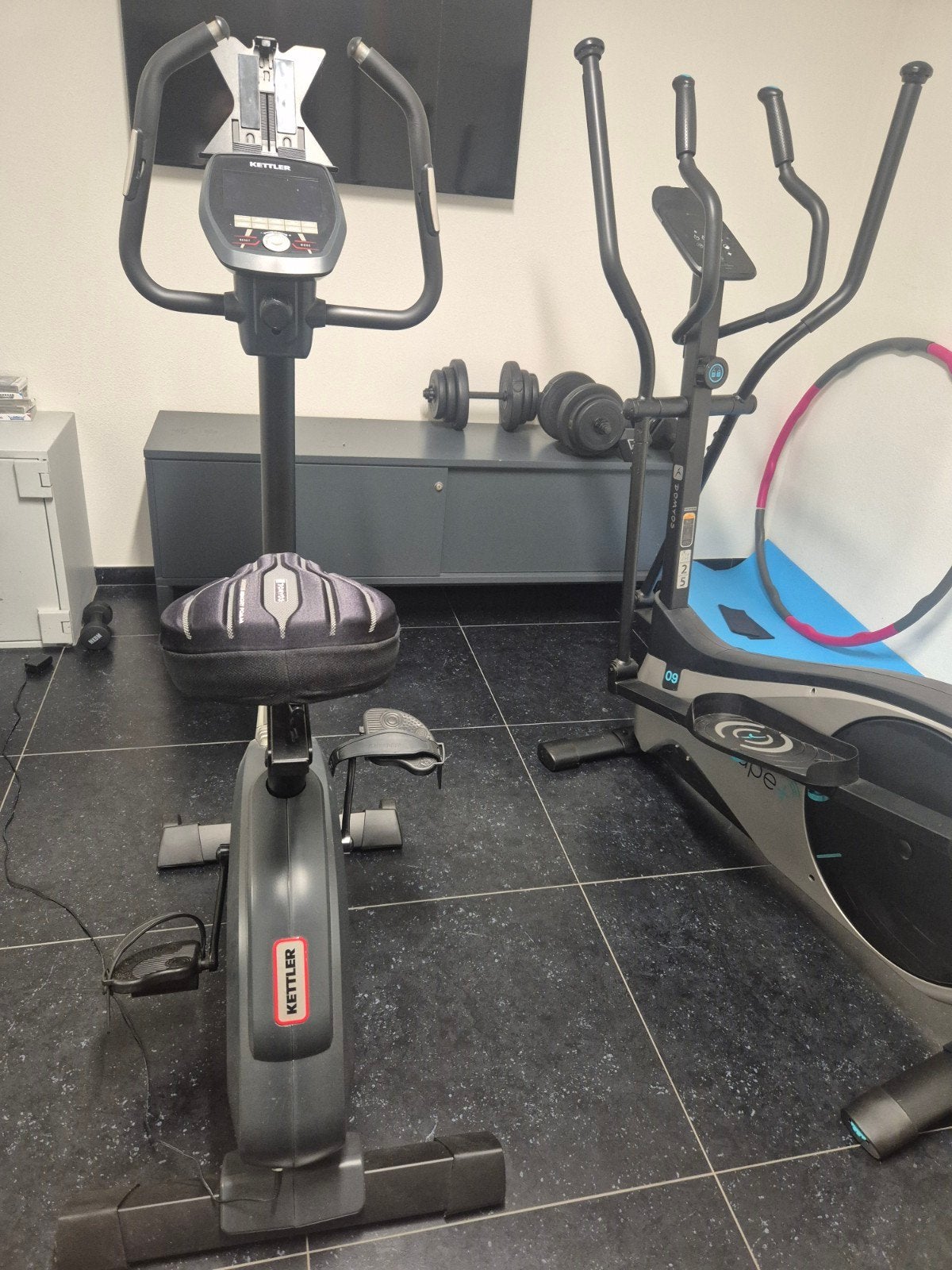 Kettler hometrainer, Sport en Fitness, Ophalen, Zo goed als nieuw, Overige typen