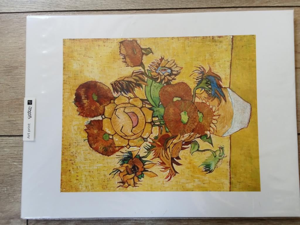 Pokemon van Gogh art print Sunflora, Ophalen of Verzenden