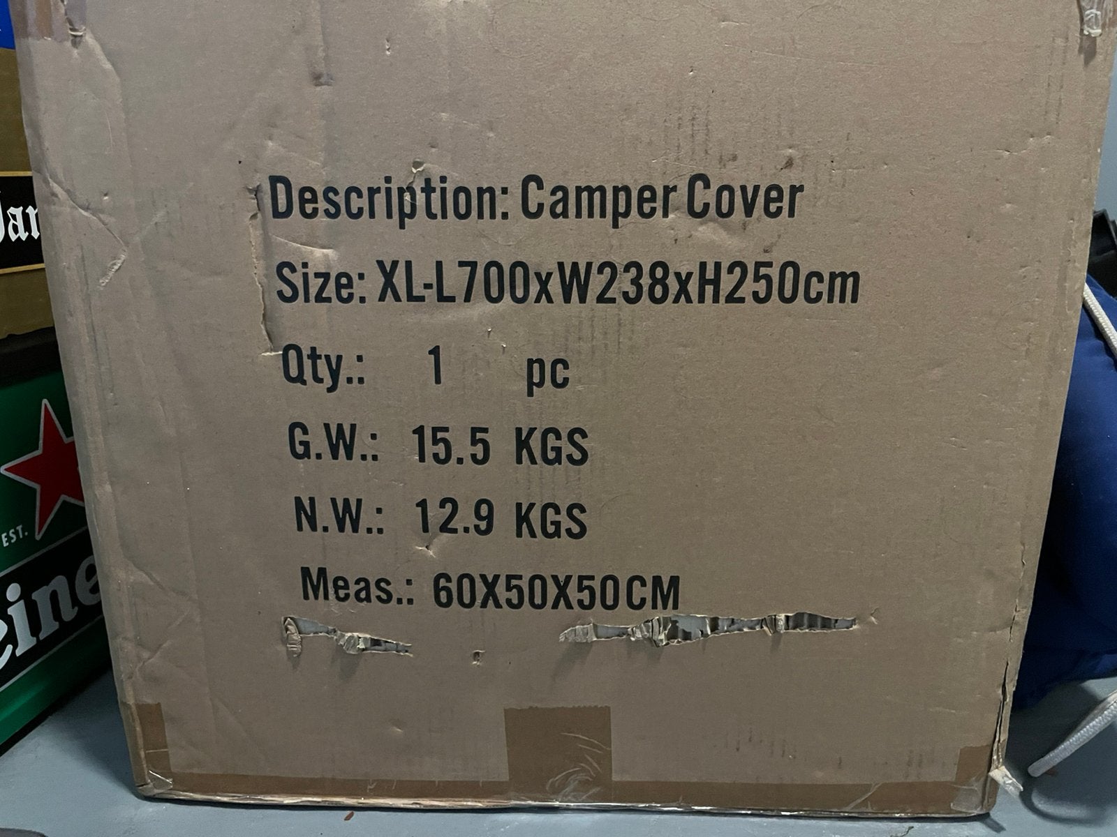 Camperhoes, nieuw in doos!, Caravans en Kamperen, Ophalen, Nieuw