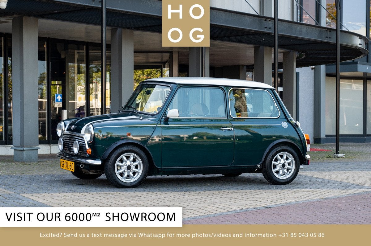 Rover Mini 1.3 COOPER (bj 1997), Euro 2, 4 stoelen, Leder en Stof, Handgeschakeld