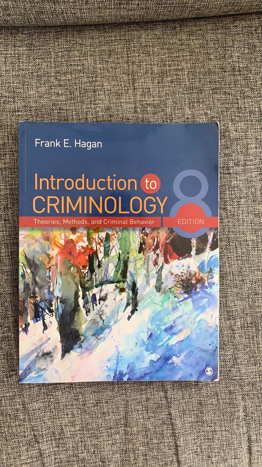 Introduction to criminology 8th, Ophalen of Verzenden, Zo goed als nieuw, Natuurwetenschap
