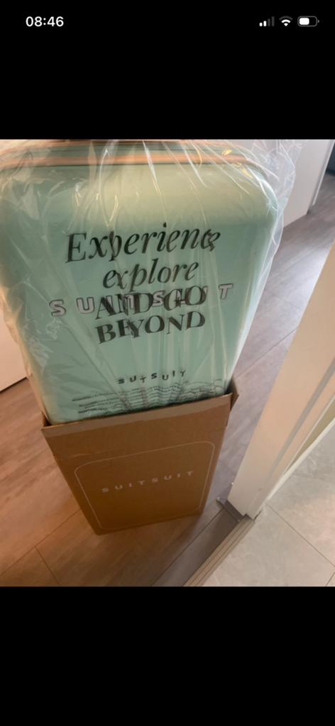 Suitsuit koffer nieuw ongebruikt 55 cm, Sieraden, Tassen en Uiterlijk, Koffers, Ophalen of Verzenden, Zo goed als nieuw, Overige materialen