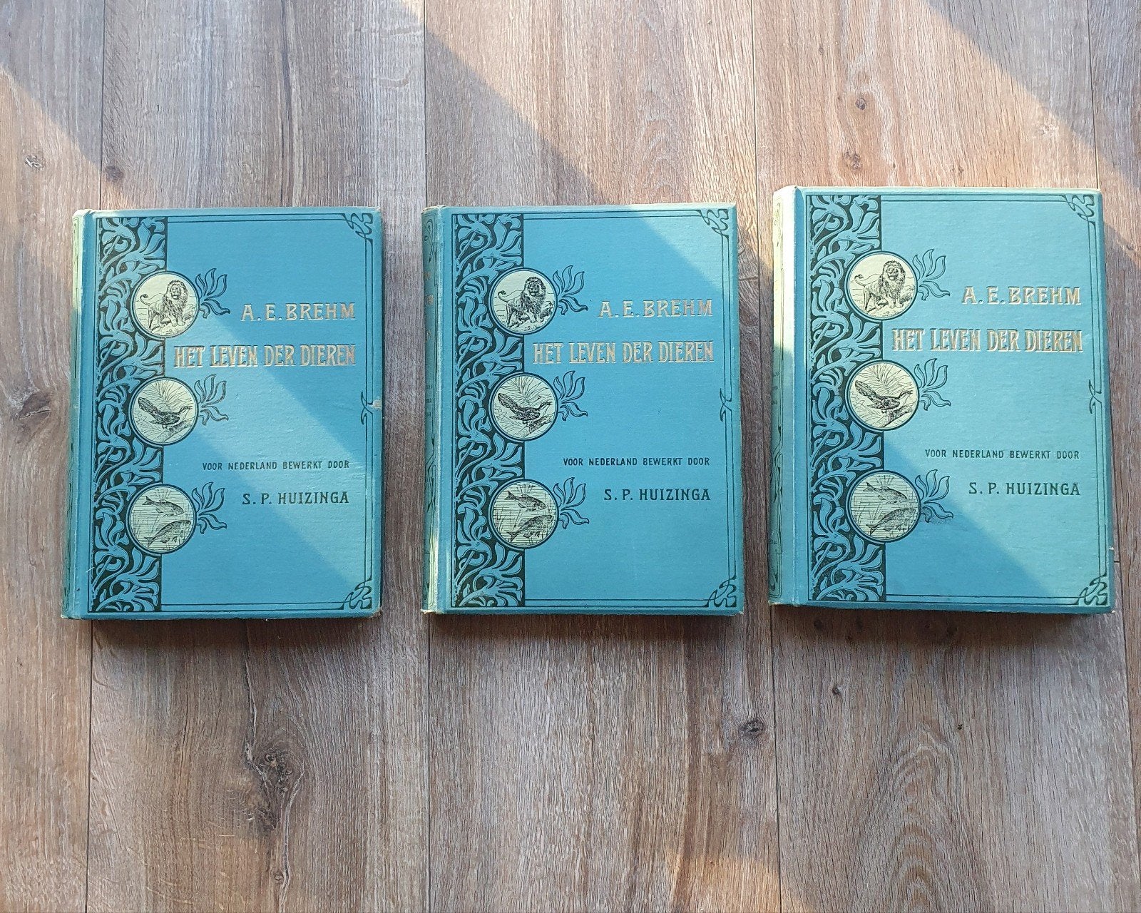 A.E. Brehm - Het leven der dieren deel 1 t/m 3, Boeken, Ophalen of Verzenden, Overige diersoorten, A.E. Brehm