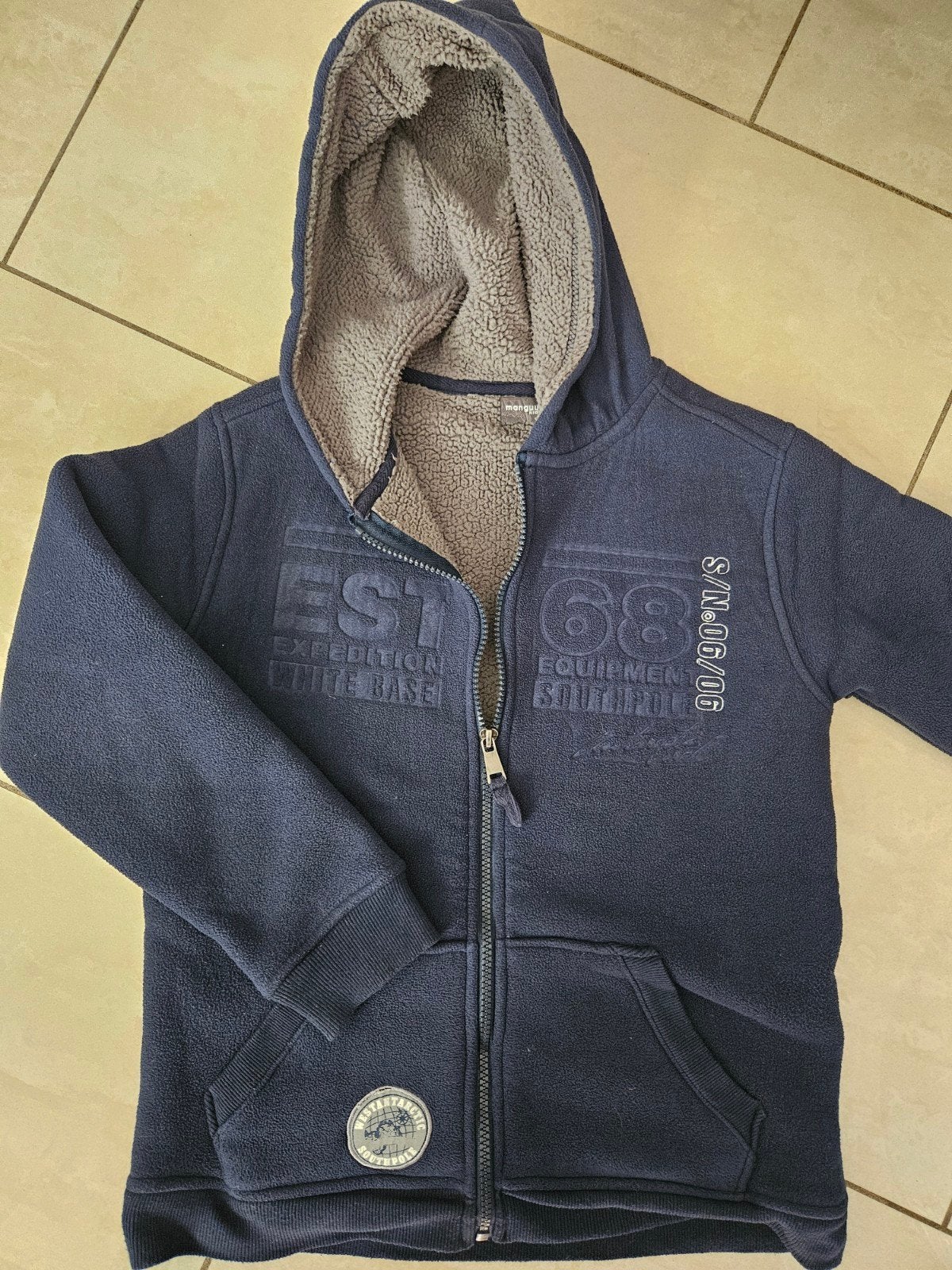 MangUun Kids Fleece Vest Maat 140 (10 jaar), Gebruikt, Trui of Vest, Ophalen of Verzenden, MangUun Kids
