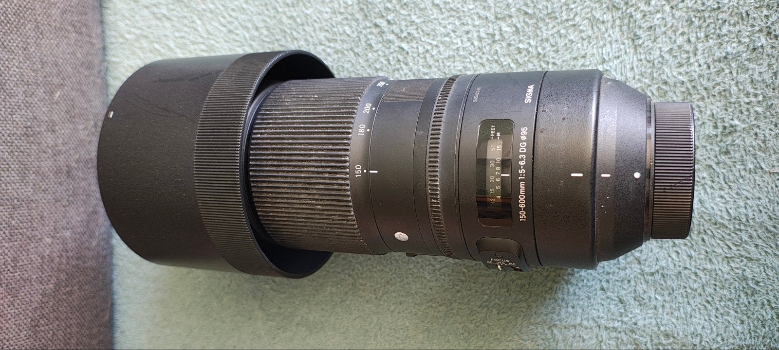 Sigma 150-600mm f/5-6.3 DG OS HSM Contemporary lens, Audio, Tv en Foto, Fotografie | Lenzen en Objectieven, Ophalen, Zo goed als nieuw