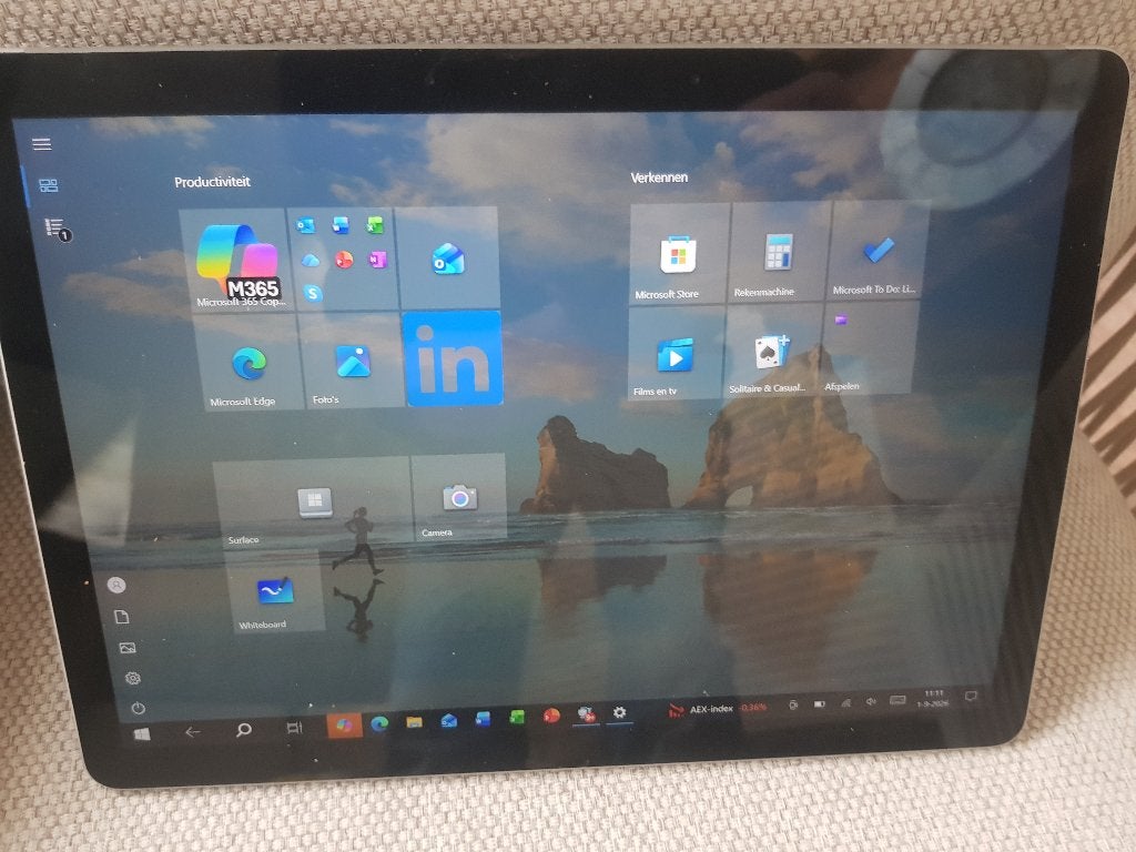 Microsoft Surface Go 2 -, Computers en Software, Usb-aansluiting, Zo goed als nieuw, 64 GB, Surface Go 2