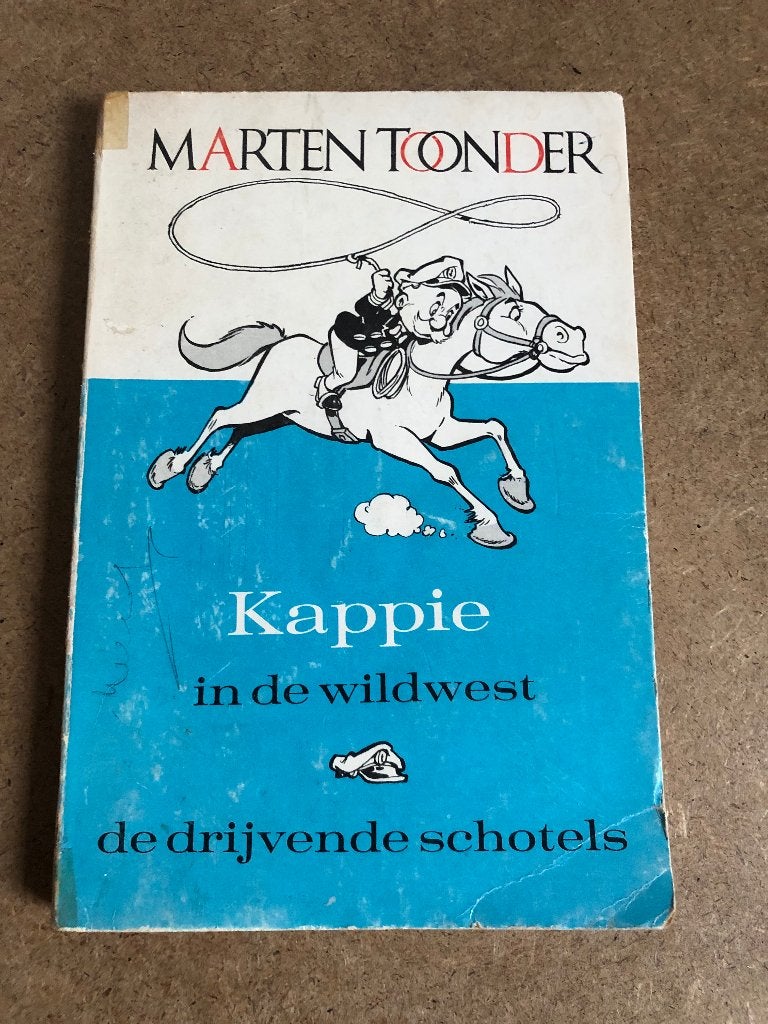 Kappie in de wildwest en Drijvende schotels Marten Toonder, Eén stripboek, Ophalen of Verzenden, Gelezen