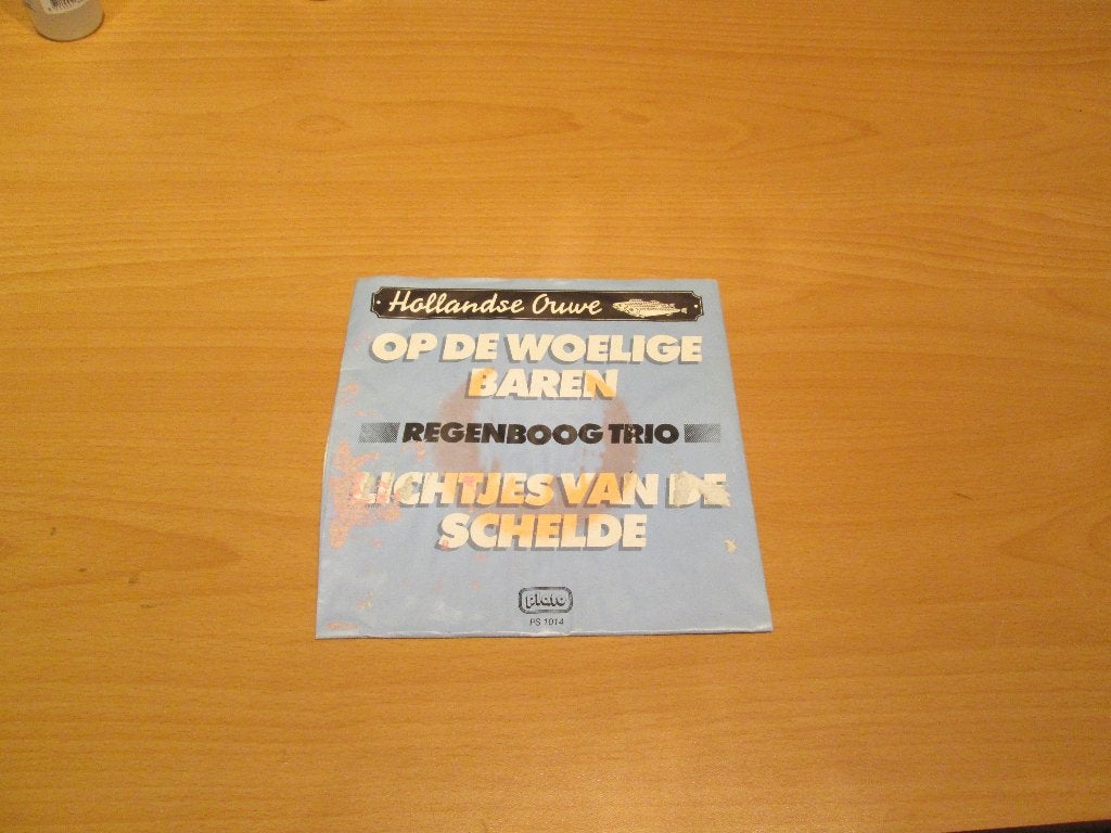 Het Regenboogtrio - Op De Woelige Baren / Lichtjes Van De Sc, Ophalen of Verzenden, Gebruikt, Pop