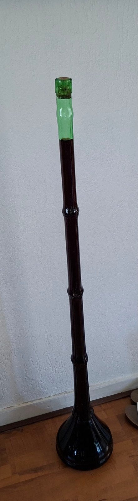 Italiaanse Chianti wijnfles Groen Glas - 116cm Hoog, Ophalen