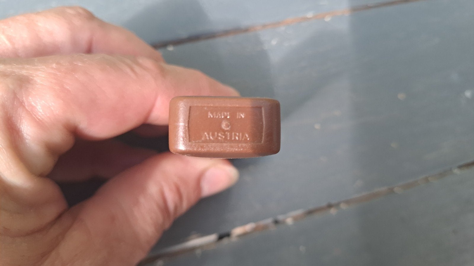 Vintage aansteker pijp made in Austria, Verzamelen, Rookartikelen, Aanstekers en Luciferdoosjes, Gebruikt, Onbekend, Ophalen of Verzenden