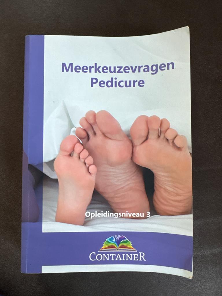 Meerkeuzevragen Pedicure container, Boeken, Ophalen of Verzenden, Beta, Zo goed als nieuw, MBO