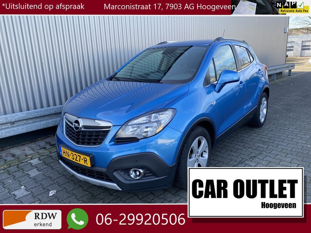 Opel Mokka 1.4 T Cosmo Clima, Navi, DAB+, Stuurvw, Stoelvw,, Auto's, Opel, Bedrijf, Te koop, Mokka, ABS, Achteruitrijcamera, Airbags