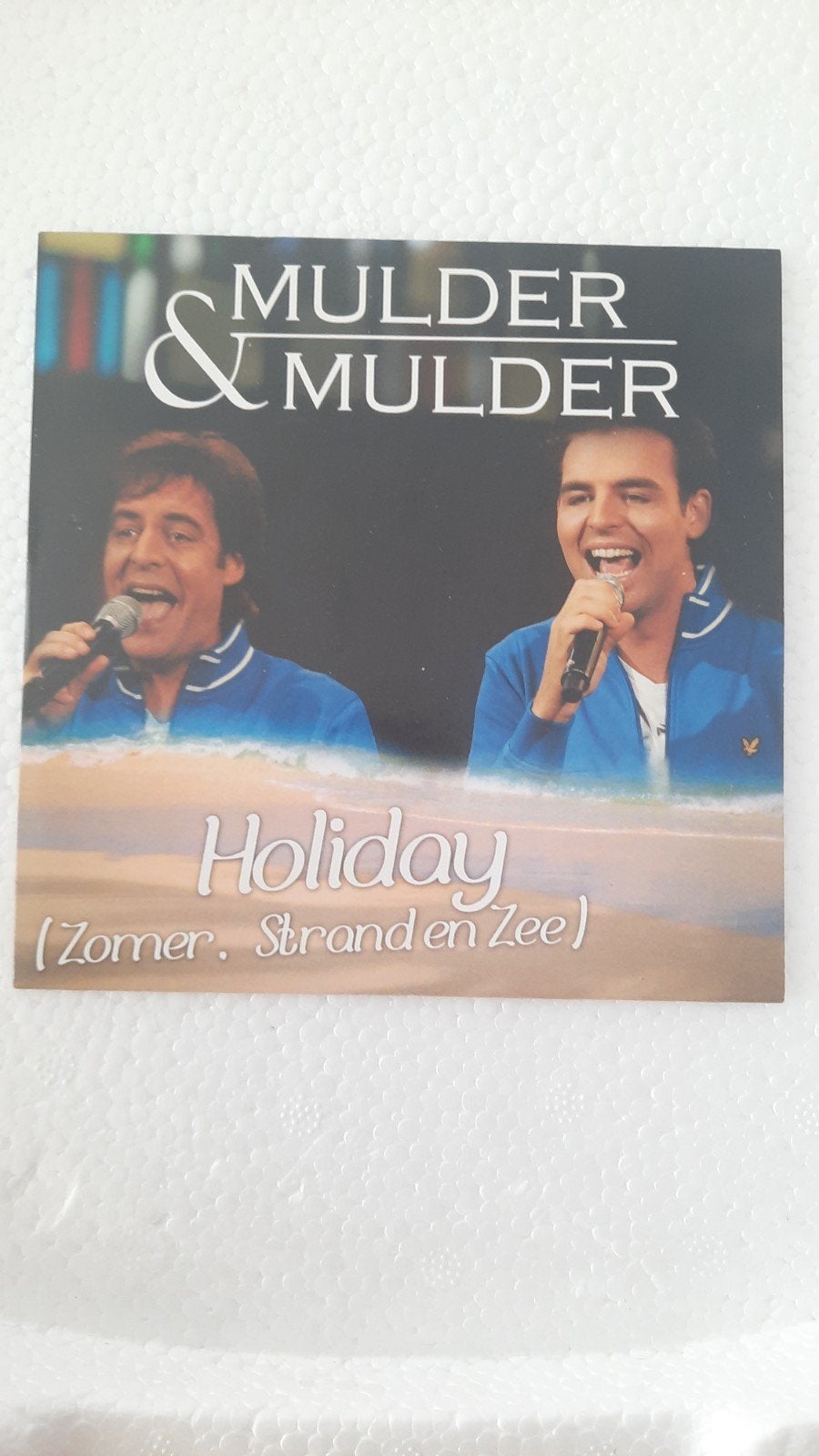 Solo CD van Mulder & Mulder " Holiday " zie de foto's, Ophalen of Verzenden, Gebruikt, Levenslied of Smartlap