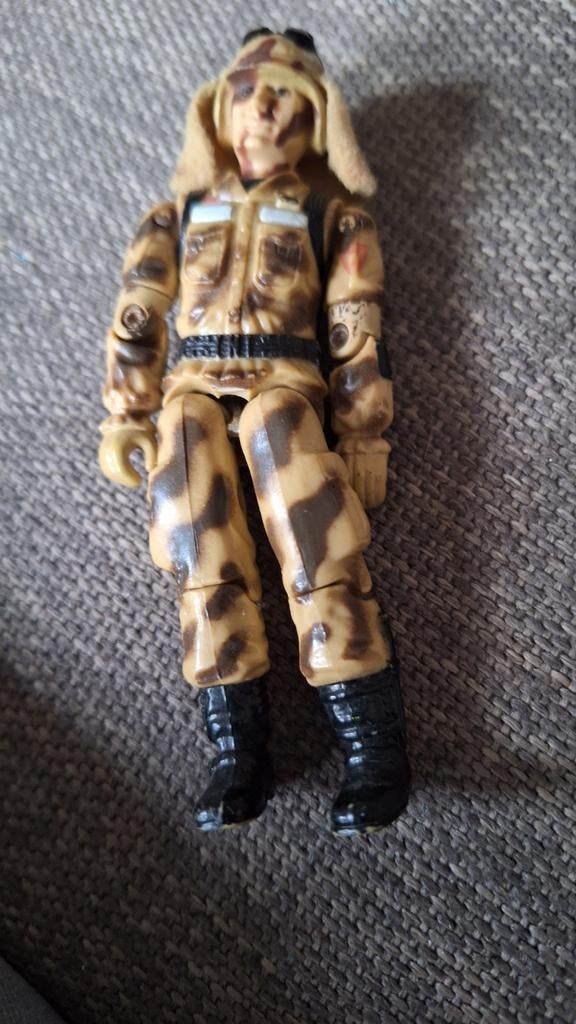 GO Joe actie figuurtje Dusty (80's), Ophalen of Verzenden, Zo goed als nieuw