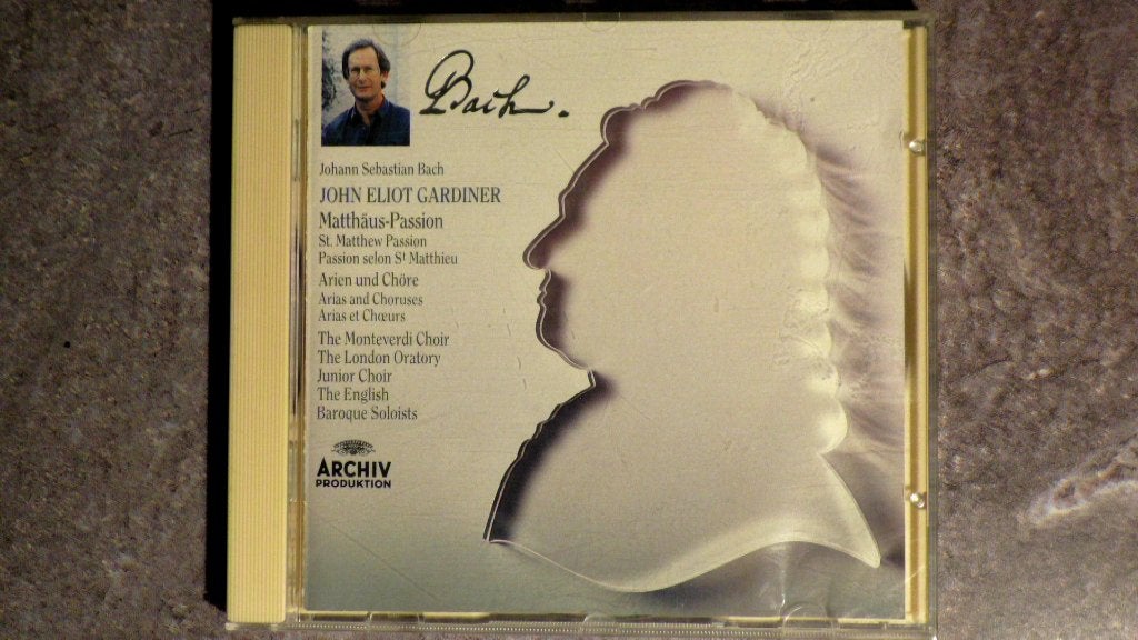 Bach : Matthaus Passion : Arien und Chöre - Gardiner, Ophalen of Verzenden, Zo goed als nieuw, Barok, Album