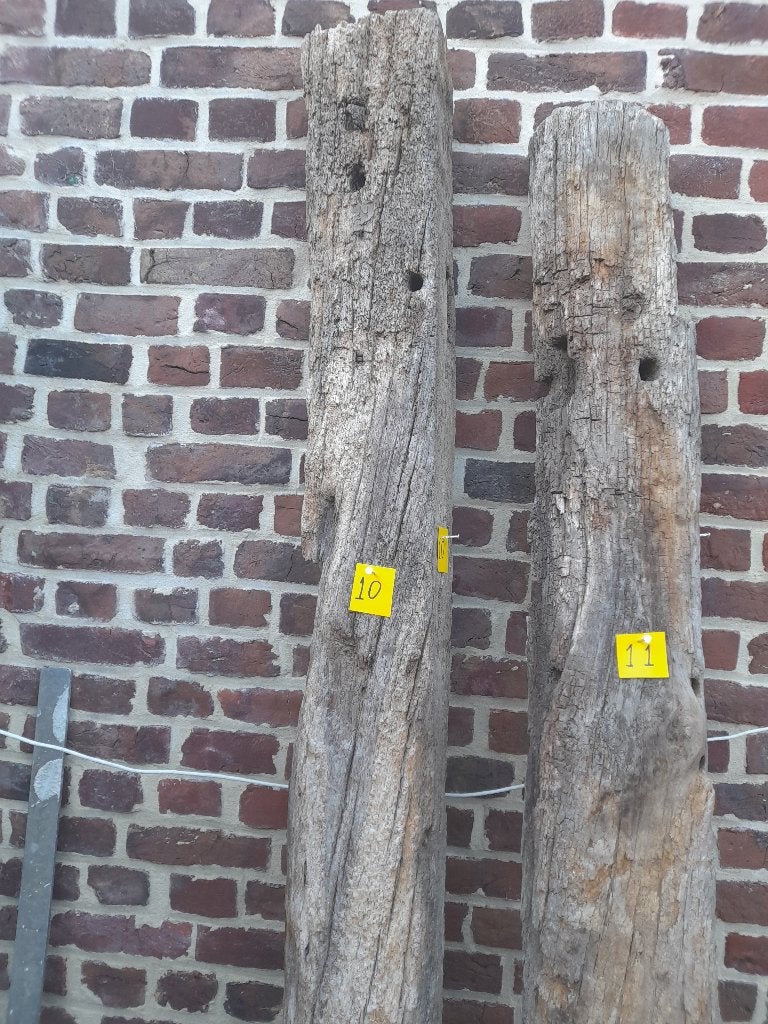 balken eiken oud, Ophalen, Gebruikt, 180 tot 250 cm, Balken