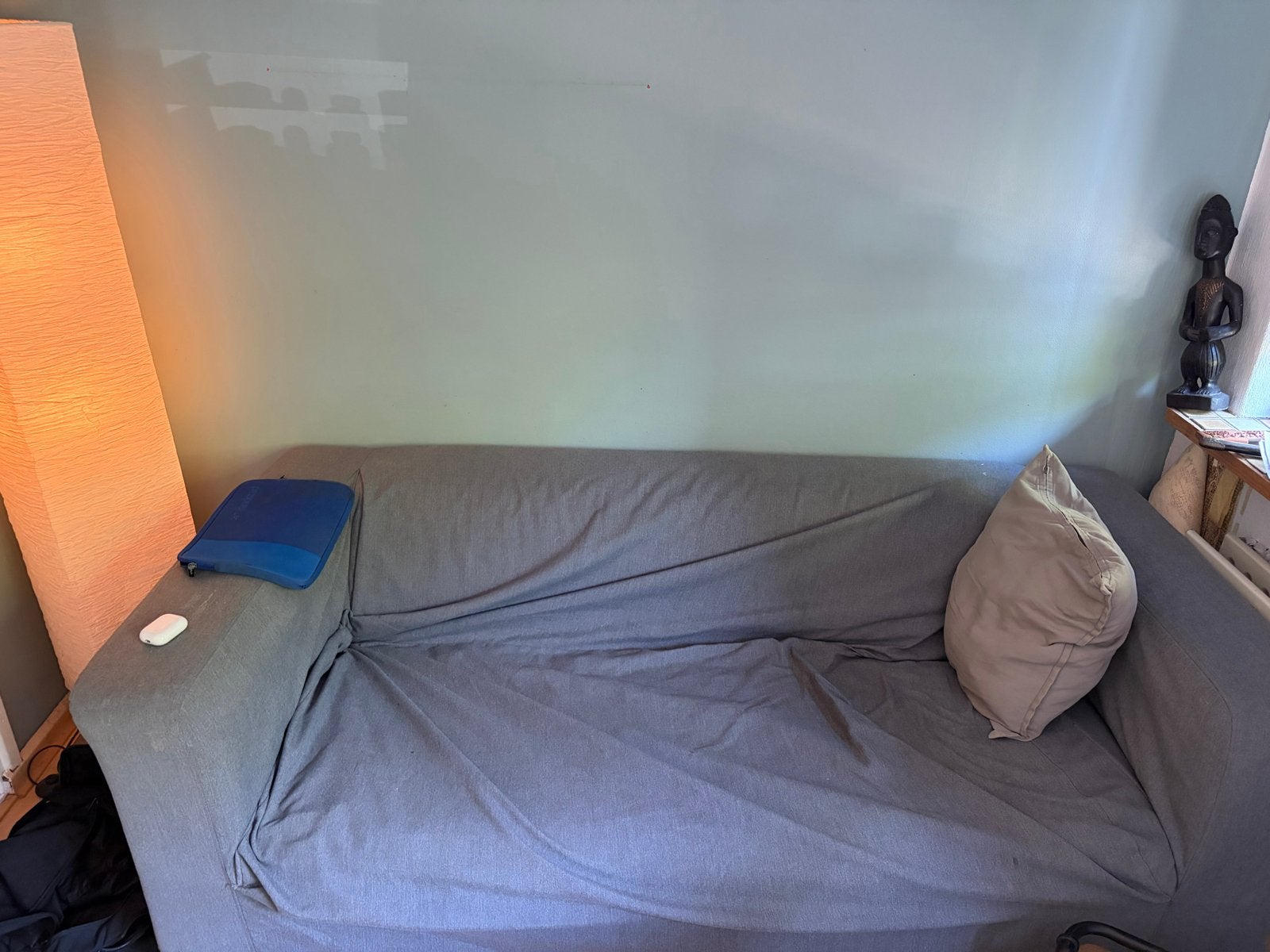 Comfortabele bank gratis op te halen, Huis en Inrichting, Banken | Bankstellen, Ophalen, Gebruikt, 150 tot 200 cm, Driepersoons
