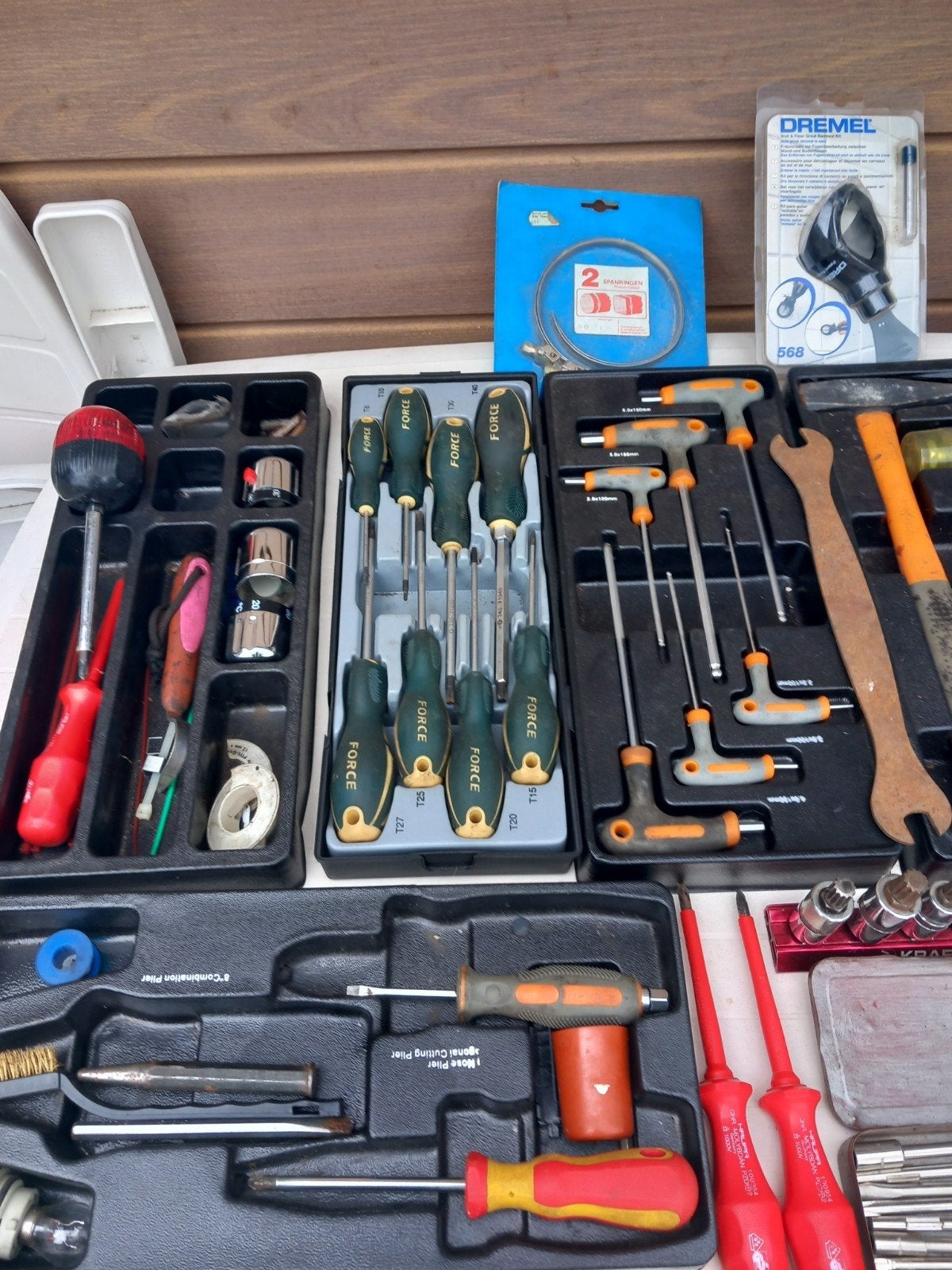 handgereedschap, Ophalen