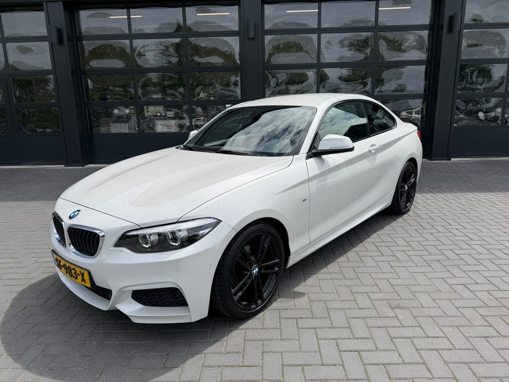 BMW 2 Serie 218i Coupé M sport aut (bj 2018, automaat), Auto's, BMW, Automaat, 136 pk, Gebruikt, 4 stoelen