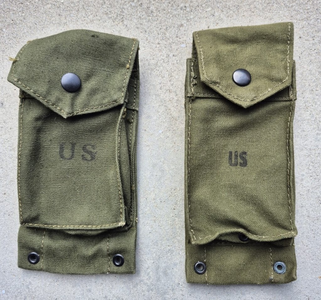 US Army Vietnam M14 munitietas, Verzamelen, Verzenden, Landmacht, Amerika, Embleem of Badge