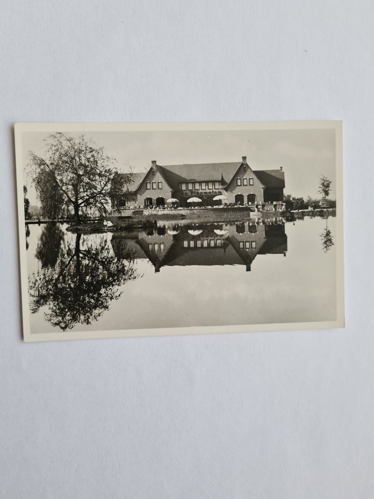 Plasmolen - Mook - Middelaar -4 - Hotel - Restaurant, Ophalen of Verzenden, 1940 tot 1960, Ongelopen, Noord-Brabant