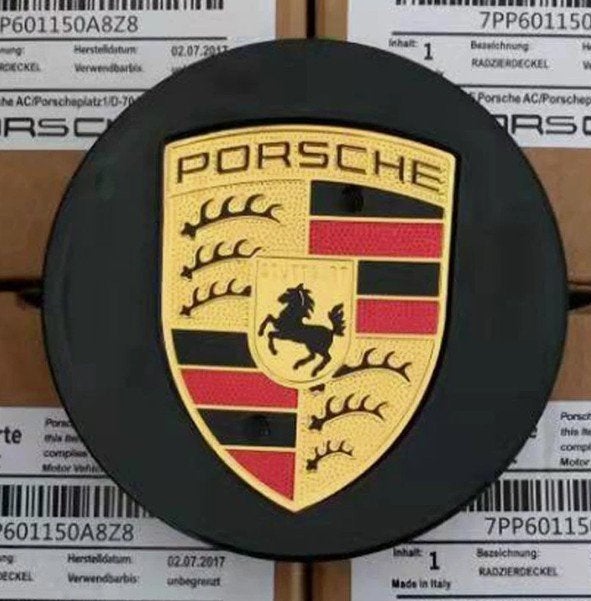 Porsche naafkap Boxster Cayenne Panamera Cayman 911 Zwart, Ophalen of Verzenden, Nieuw