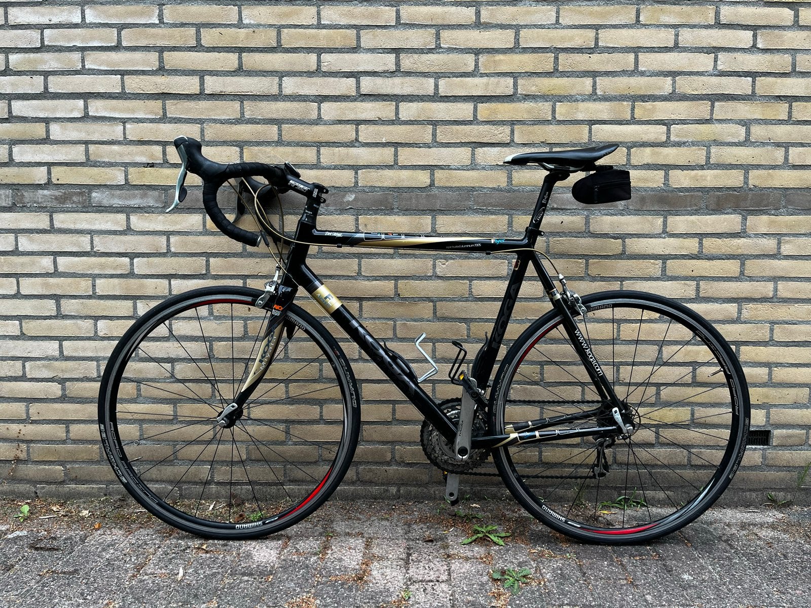 Koga Racefiets - Zwart/Goud - Goede staat, 28 inch, Gebruikt, Aluminium, Ophalen of Verzenden