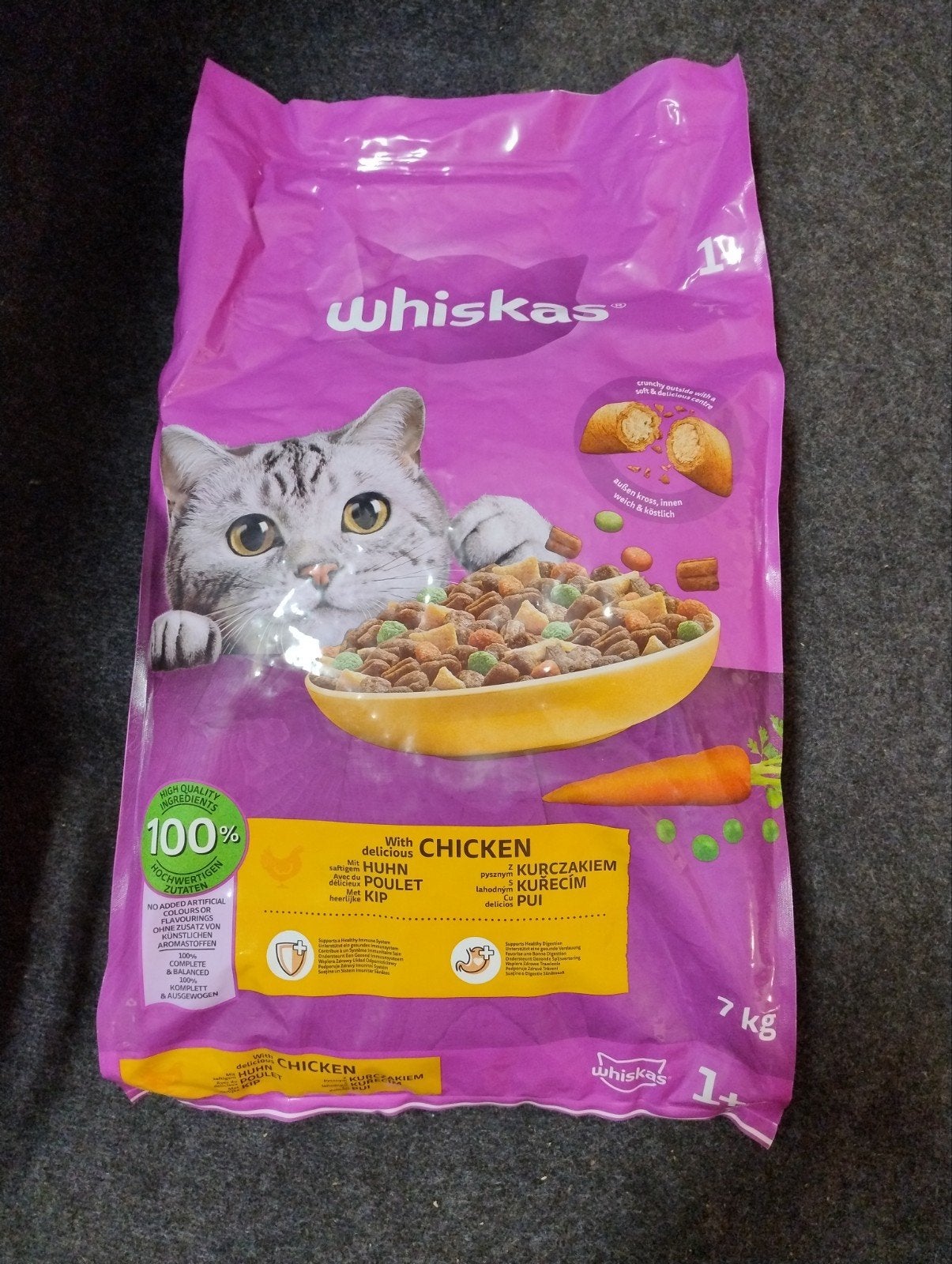 whiskas kattenvoer 7 kg, Ophalen of Verzenden, Kat