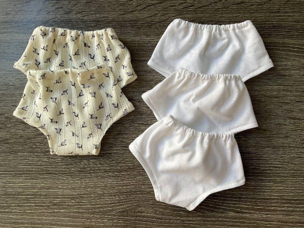 Poppen onderbroekjes voor poppen tot 45 cm groot, Verzenden, Nieuw, Babypop