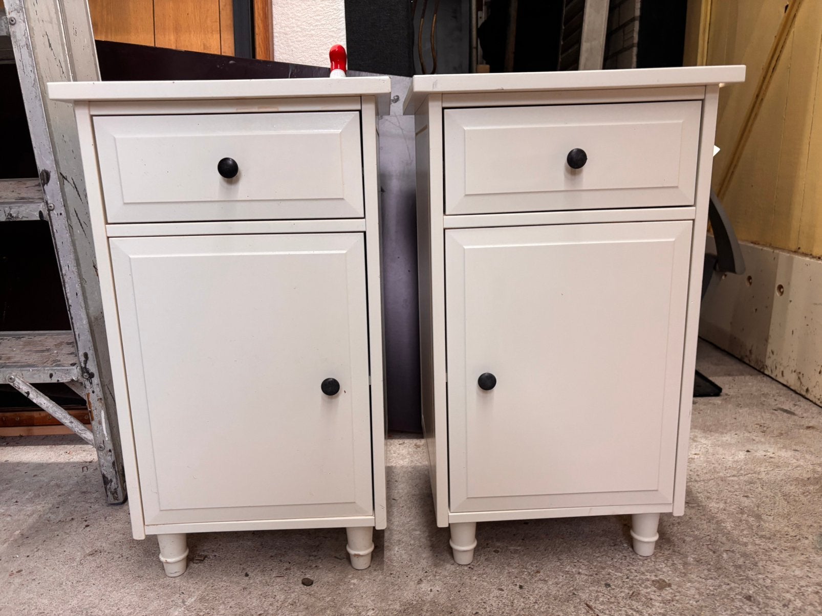 2 ikea Hemnes nachtkastjes, Ophalen, Gebruikt, Minder dan 45 cm