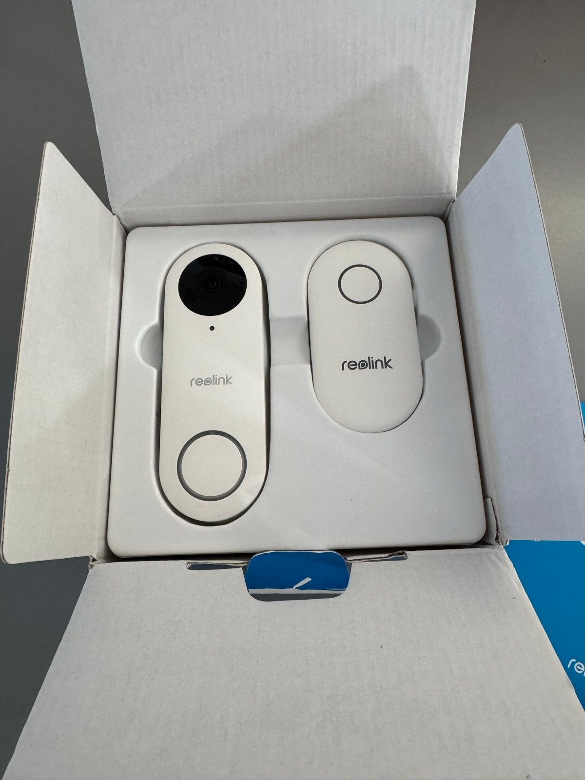 Reolink PoE Video Doorbell met Chime - Zo goed als nieuw, Ophalen of Verzenden, Bewegingsdetectiesensor, Zo goed als nieuw, Bedraad