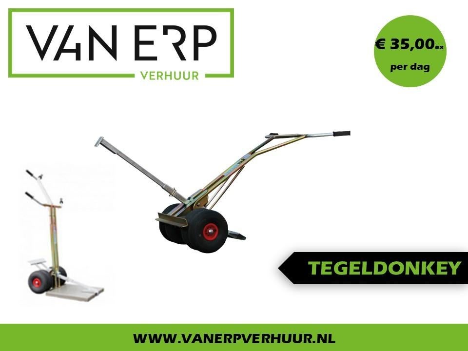 Tegeldonkey te huur, Ophalen