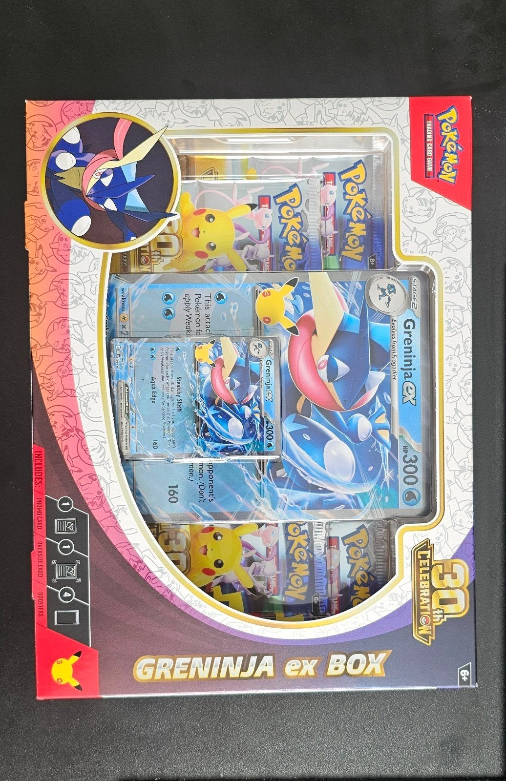 Pokemon Greninja ex Box - 30th Celebration, Ophalen of Verzenden, Nieuw, Overige typen