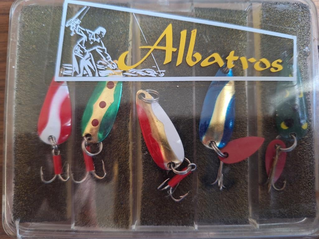 Albatros blinkers kunstaas baars snoek, Watersport en Boten, Hengelsport | Zeevissen, Ophalen of Verzenden, Zo goed als nieuw